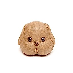 Фэн Шуй "Весёлая собачка", серая