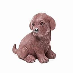 Фэн Шуй "Щенок лабрадора", (тёмный)