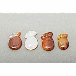 Кулон, агат, "Бао Бао"