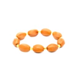 Браслет из оливковой кости, "Семя лотоса"