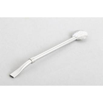 Трубочка для питья "Бомбижья", 19 см, ложечкой, круглая арт. 6505 Трубочка для питья "Бомбижья", 19 см, ложечкой, круглая