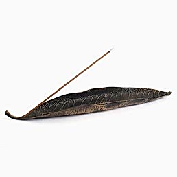 Держатель для благовоний  "Лист", бронза