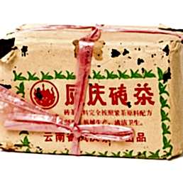 Прессованный чай в ломе