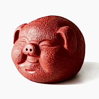 Фэн шуй "Хрю", коричневая