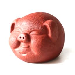 Фэн шуй "Хрю", коричневая