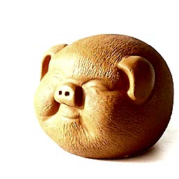 Фэн шуй "Хрю", желтая