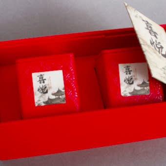 Подарочная коробка "Две баночки радости", банки 9х9 см