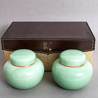 Набор, "Зеленые чайницы", 12х12 см