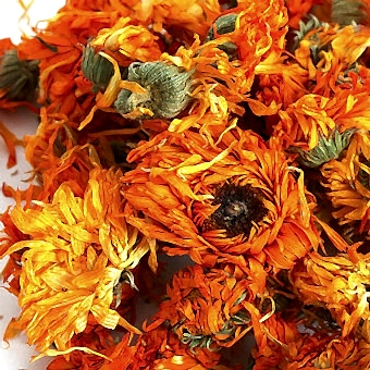 Цветы, "Хризантема оранжевая" арт. 7910 Цветы, "Хризантема оранжевая"