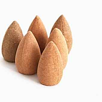 Арома конусы, запах сандала, 10 гр