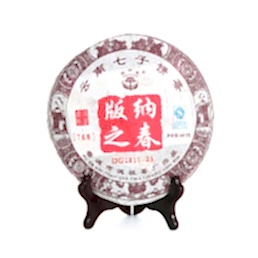 Пуэр Блин Шу «Бан На Чжи Чунь» 357г, 2011 г