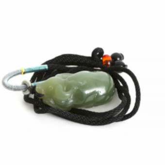 Подвеска, "Бувол" нефрит, 3,5 см