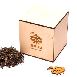 Коробка "ДаЧа", 14х13х13 см, дерево