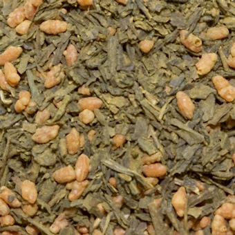 Зеленый Япония "Генмайча"