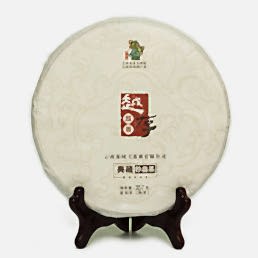 Пуэр Блин Шу "Юэ Цунь Юэ Сян ", ЧаШуВан, 2016г 357гр